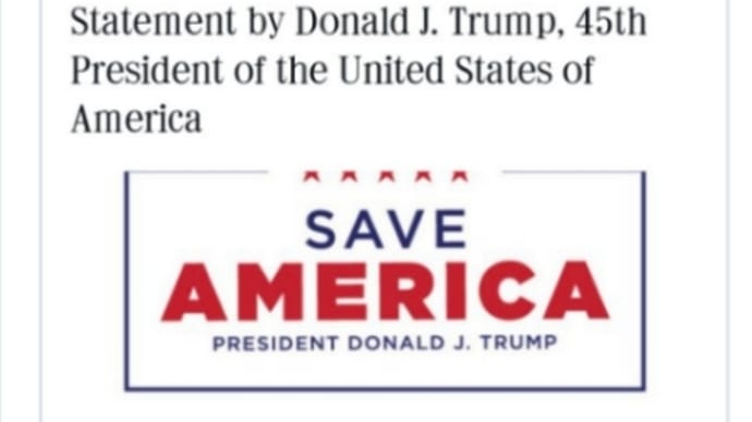 トランプ大統領【シンプルにMAGA】と言ってますね！いよいよ何かが起こる気がしてなりません。日付も気になるけど、やはり自分が全身全霊で準備できているところがミソだなと思ってます