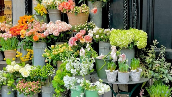 イギリスにはイギリスの花の色が…