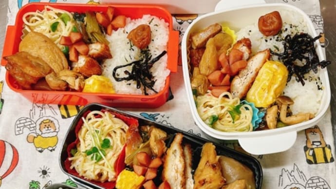 晩ご飯とお弁当&10月生まれの誕生日会