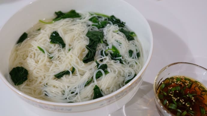 モロヘイヤ入り素麺