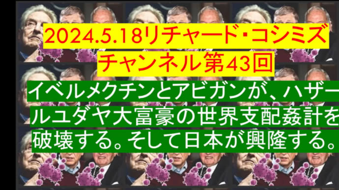 2024.5.18リチャード・コシミズチャンネル第43回