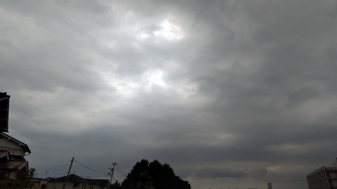慌ただしい気象状況