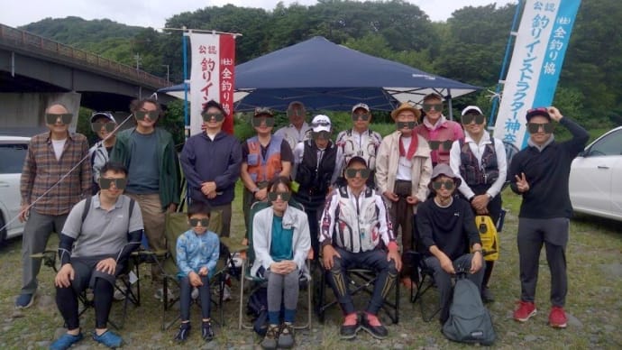 【釣】初心者鮎釣り教室 (2025/06/17 中津川 鮎)
