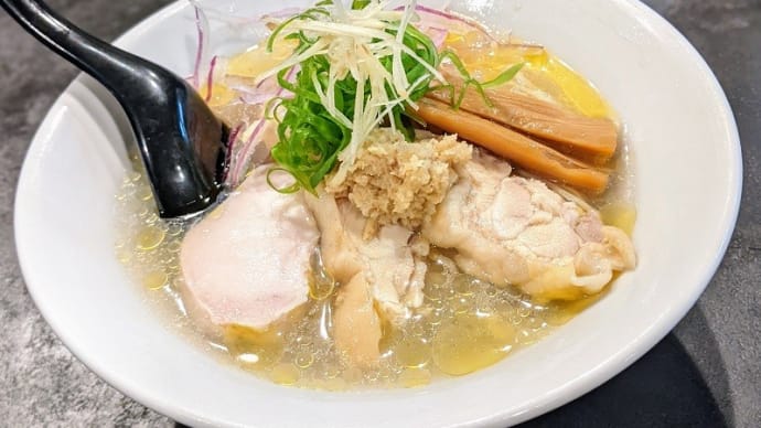 中野 生姜は文化。 冷やし生姜らぁめん塩