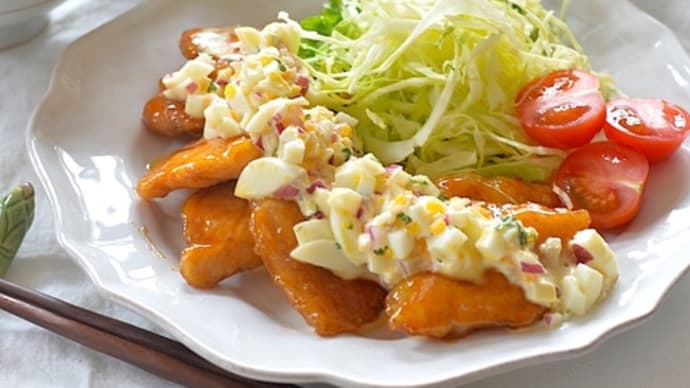 アガベで♪ヘルシーなチキン南蛮
