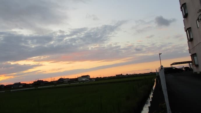 早朝のパノラマ
