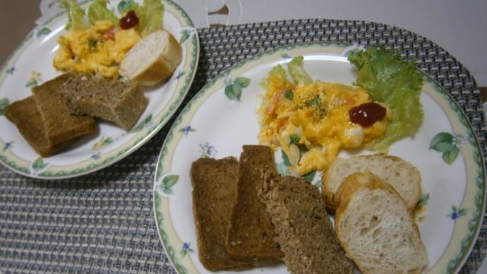 フィンランドパンで朝ご飯、マスク洗ってみました！