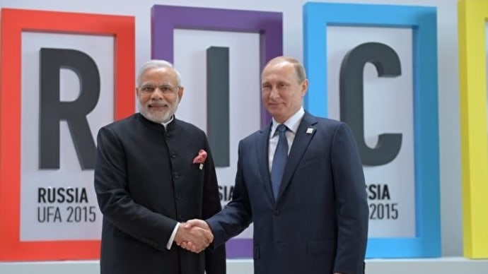 インド首相モディ、来週モスクワ訪問 プーチンと会談へ