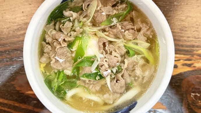 手打うどん たぐち＠鴨方「肉うどん」