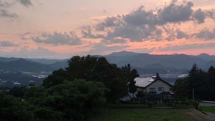 ☆夕焼け小焼けで