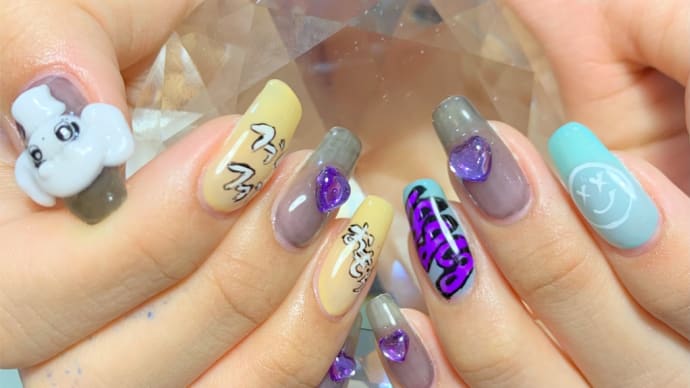 ★お客様ネイルのご紹介★