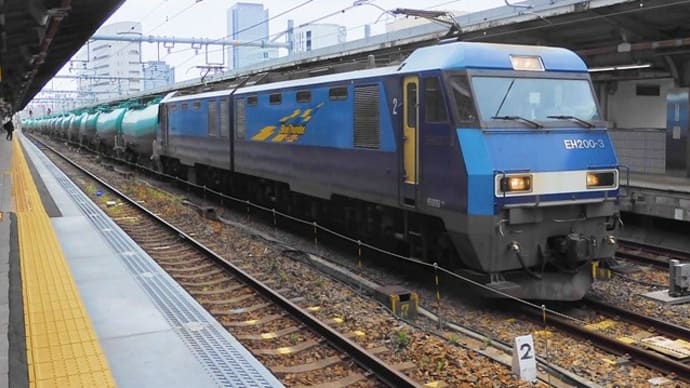 EH200-3+タキ/EF210貨物(名古屋駅)
