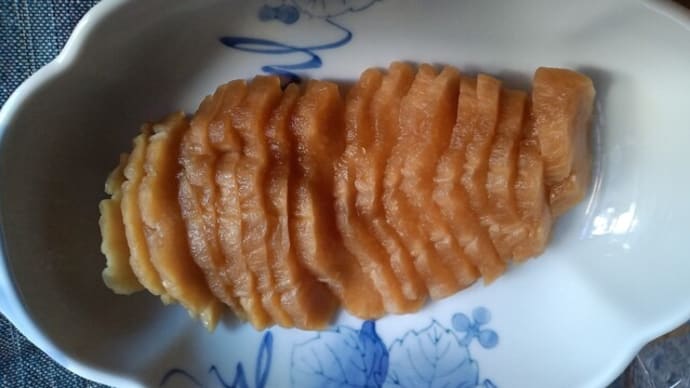菊芋料理（ハヤトウリも）～味噌粕漬け・・・神奈川県菊芋直販店・高城商店