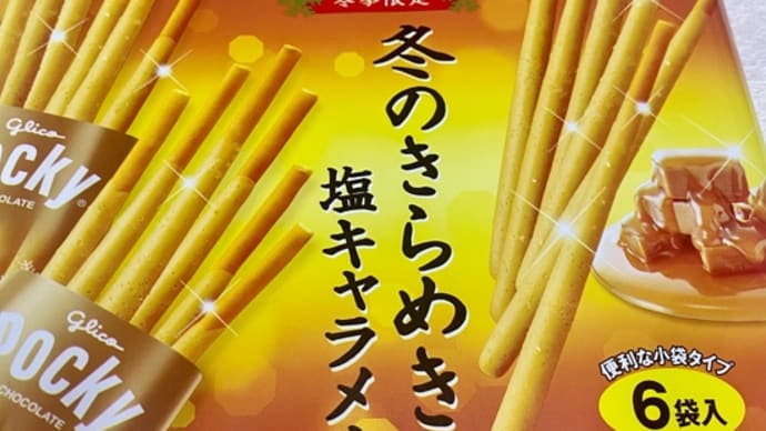 グリコ ポッキー チョコレート♪冬季限定(pq・v・)+°