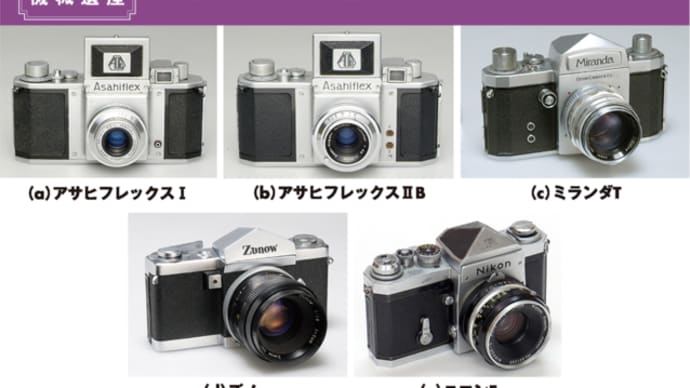 現代まで続く一眼レフカメラの原型となったカメラが機械遺産に？！
