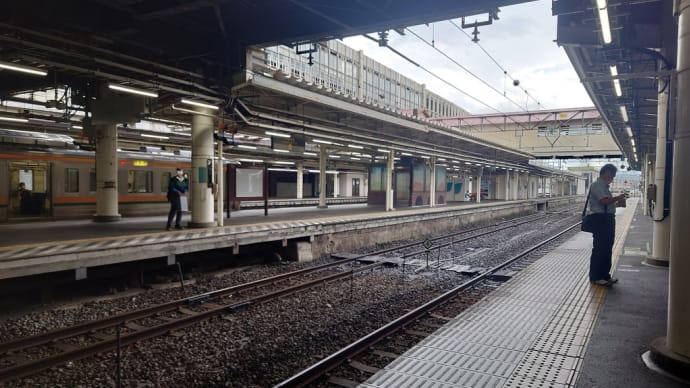町中は暑い