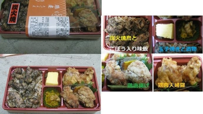 『炭火焼き弁当という 駅弁』