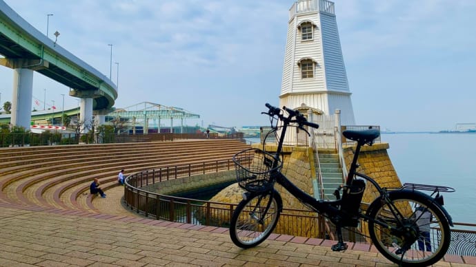 旧堺灯台までプチサイクリング