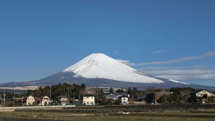 今朝の富士山（20210315）