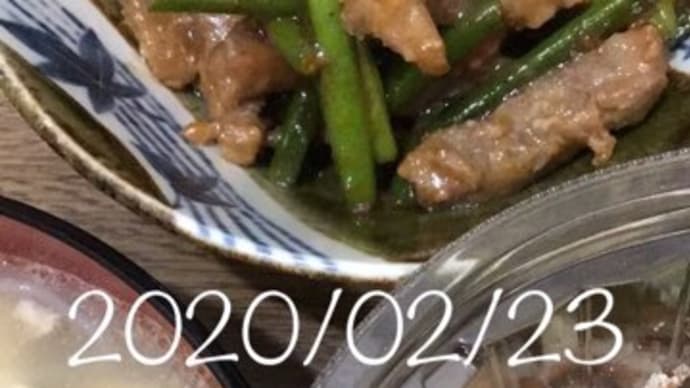 2月23日食事夜写真
