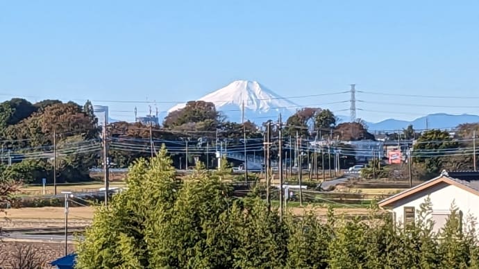 富士山が綺麗ですね