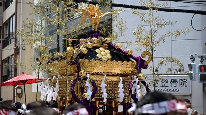 ◆鳥越神社例大祭・御神輿渡御(台東区)