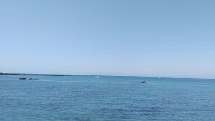 GW半ばの相模湾