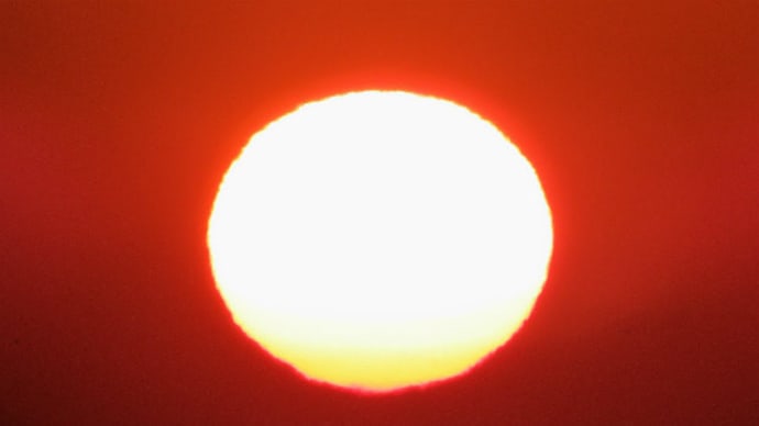 12月23日の夕日 #4
