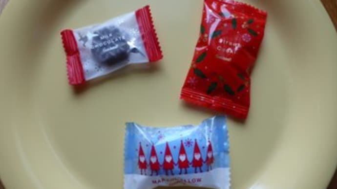 クリスマスのお菓子はかわいい
