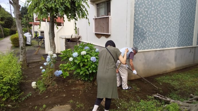 雨上がり掃除隊