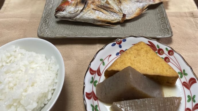連子鯛塩焼き@我が家