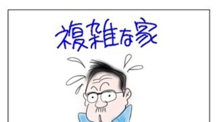 複雑な家…