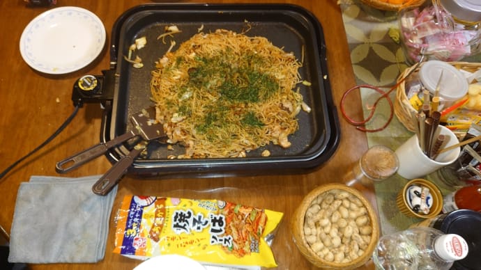 本日も大阪の味でソース焼きそば