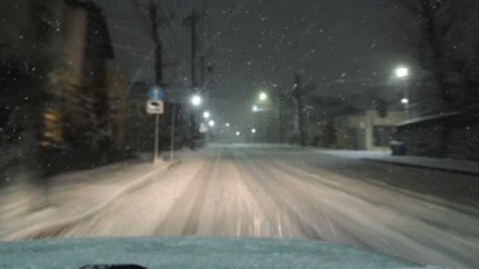 雪の日の思い出…