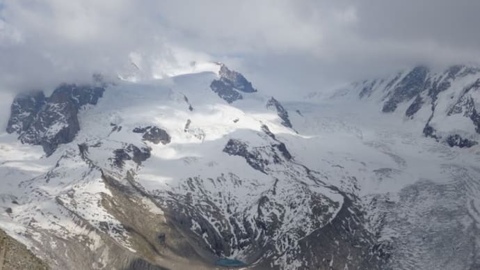 スイス（９）ゴルナー氷河