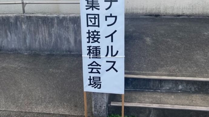 4回目のワクチン接種をしました。