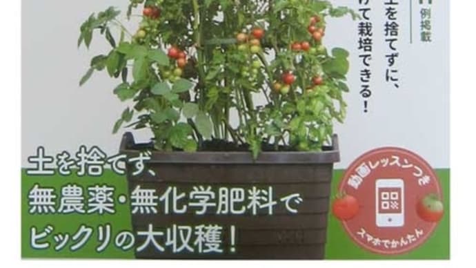 「プランターで育てる ぐるぐる自然菜園」