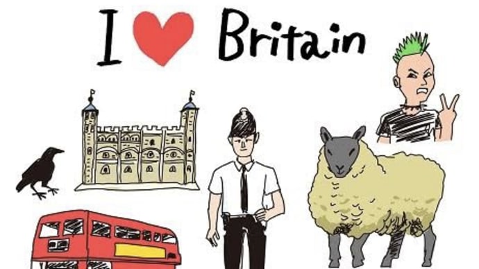 ミカウバーのI ❤️ Britain イギリスのB級グルメ　スキャンピー編