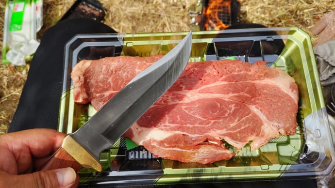 お庭でBBQ