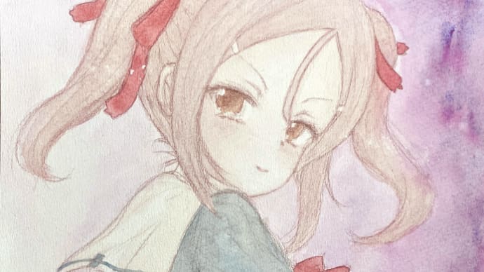 透明水彩 夏凜ちゃん