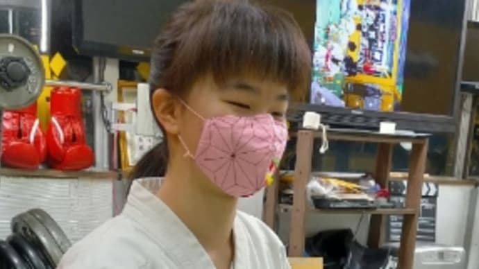 黒帯の「さくら先輩!」