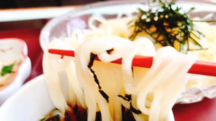 「稲庭うどん」の社食！つるしこ麺で美味！