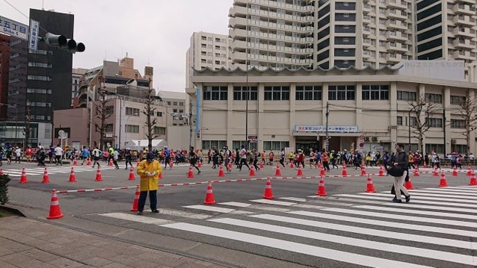 2023年も #田町 は、 #東京マラソン の折り返し地点です