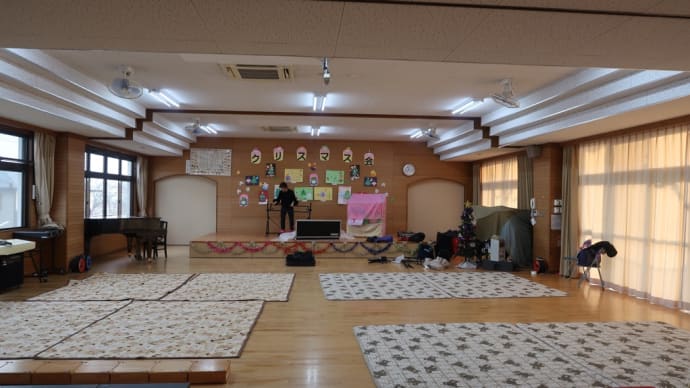出張クリスマスイベントの様子