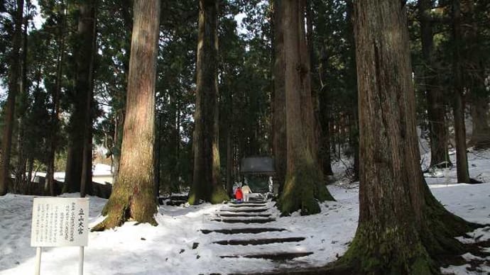 初詣(芦峅寺・雄山神社)