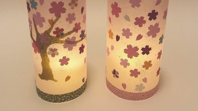ワークショップ開催!! 桜の行灯を作ろう!