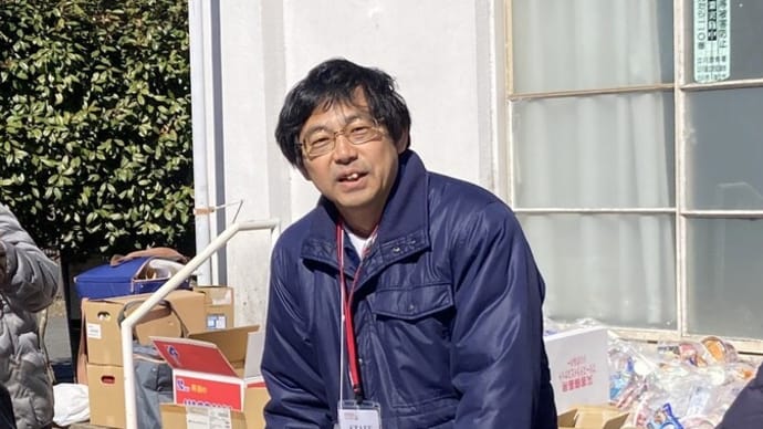 2月19日 本日はNPO法人フードバンクくにたちが行うフードパントリー事業を手伝いました