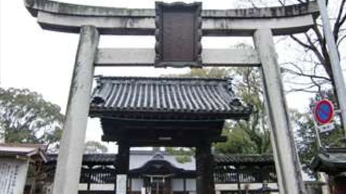 徳守（とくもり）神社 in 岡山県津山市