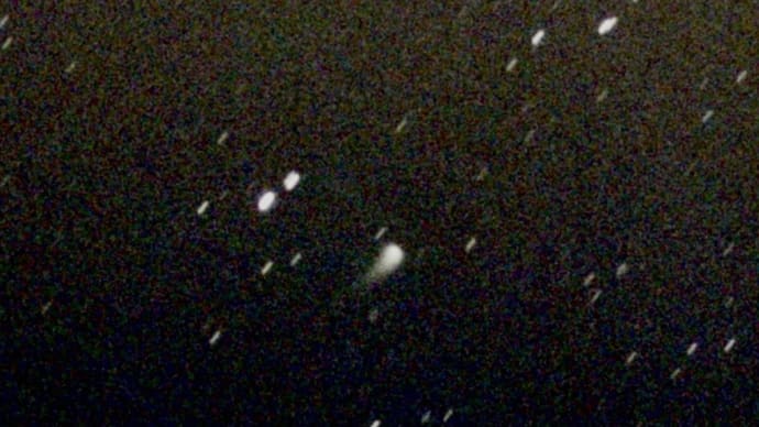星見娘で電視観望4065(紫金山・アトラス彗星 C2023 A3)