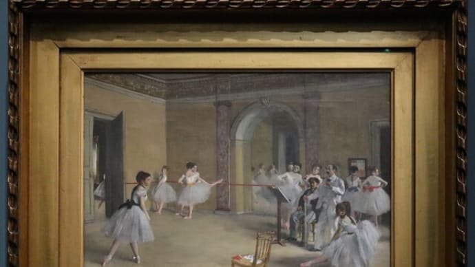 ドガ　踊り子の絵3枚　ドガ特別展　オルセー美術館　パリ